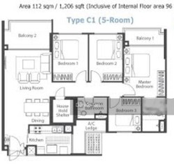 Blk 348D Adora Green (Yishun), HDB 5 Rooms #207669111